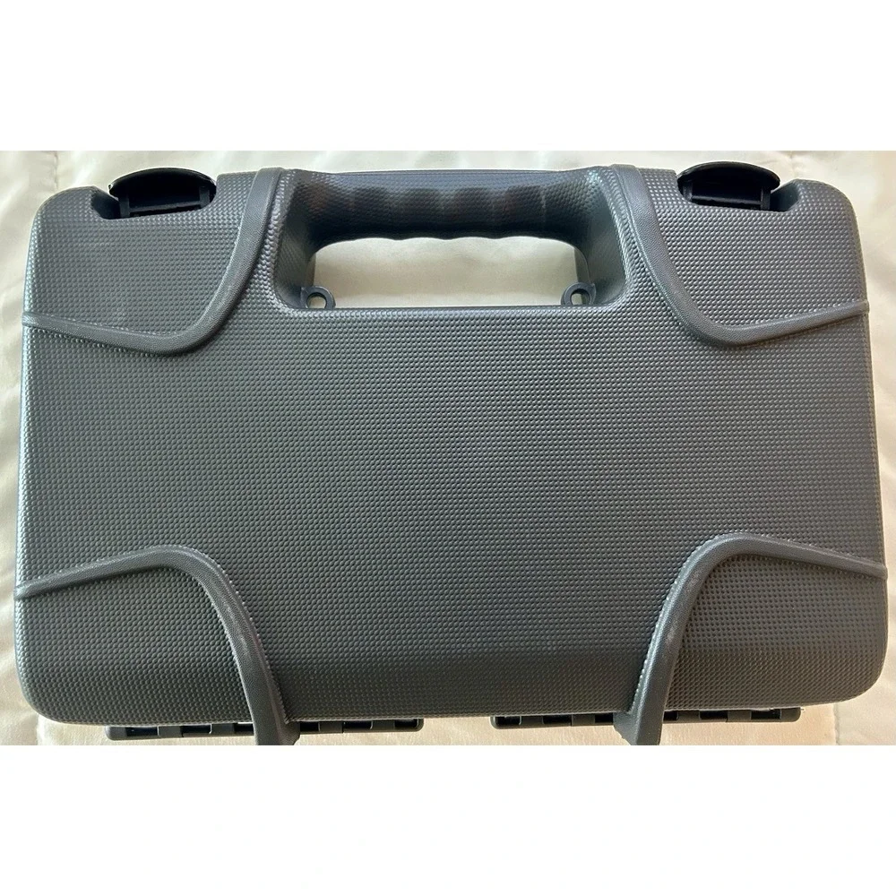 SIG SAUER Black Plastic Hard Pistol Case 1 Gun Foam/Padded Interior Regular Lock